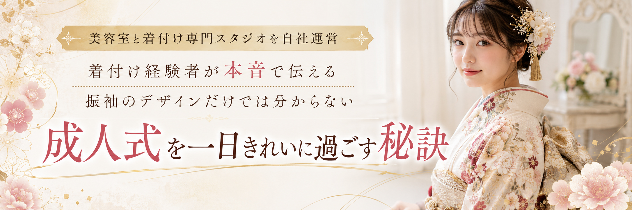 成人式を一日きれいに過ごす秘訣